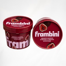FRAMBINI малина в белом и тёмном шоколаде
