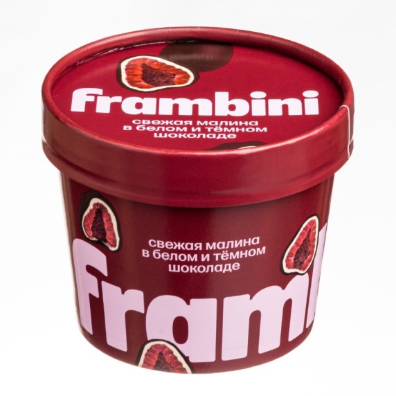 FRAMBINI малина в белом и тёмном шоколаде — фото товара