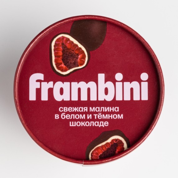 FRAMBINI малина в белом и тёмном шоколаде — фото товара